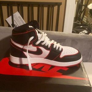 Jordan,size-6, and black,white,and red